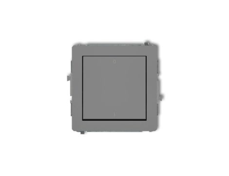 DECO Łącznik dwubiegunowego szary mat 27DWP-9