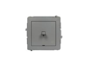 DECO Łącznik krzyżowy w stylu amerykańskim szary mat 27DWPUS-6