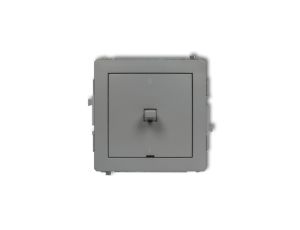 DECO Łącznik dwubiegunowego w stylu amerykańskim szary mat 27DWPUS-9