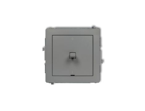 DECO Łącznik dwubiegunowego w stylu amerykańskim szary mat 27DWPUS-9