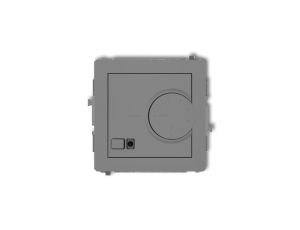 DECO Regulator elektroniczny temperatury z czujnikiem podpodłogowym szary mat 27DRT-1