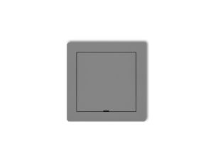 Ramka pośrednia z zaślepką szary mat 27DRPZ