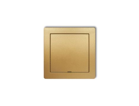 Ramka pośrednia z zaślepką złoty 29DRPZ