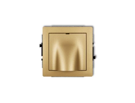 DECO Mechanizm wypustu kablowego złoty 29DWPK