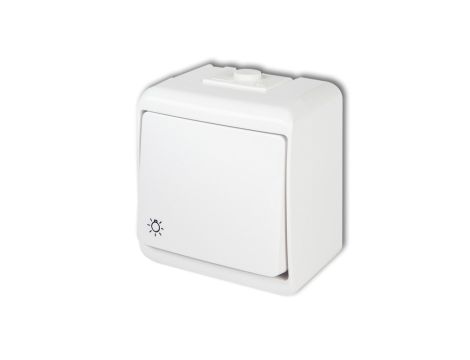 JUNIOR Przycisk /światło/ podświetlany biały WHE-5L