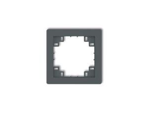 Ramka pośrednia grafitowy mat 28DRP