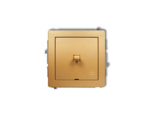 DECO Łącznik krzyżowy w stylu amerykańskim złoty 29DWPUS-6