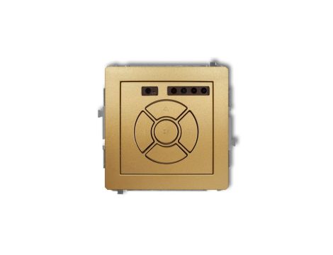 DECO Sterownik roletowy elektroniczny (sterowanie lokalne i pilotem) złoty 29DSR-2