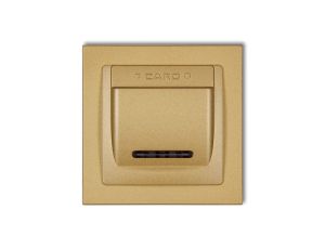 DECO Łącznik hotelowy złoty 29DSH-1