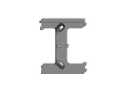 DECO Moduł rozszerzający puszkę natynkową pojedynczą, składaną do ramek wielokrotnych DECO szary mat 27DPU-2