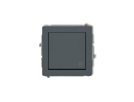 DECO Łącznik krzyżowy grafitowy mat 28DWP-6