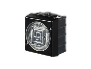 SENIOR Przycisk dzwonek podświetlany czarny 12WHS-4L