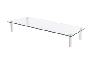Szklana podstawa dla monitora powierzchnia robocza: 56x21cm max obciążenie: 20kg DA-90358