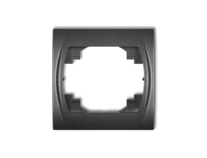 LOGO Ramka pozioma pojedyncza grafitowy 11LRH-1