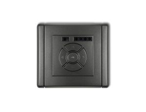 FLEXI Sterownik roletowy elektroniczny grafitowy 11FSR-1