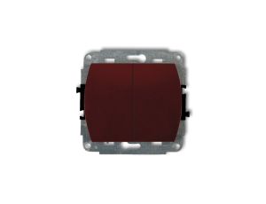 TREND Przycisk dwubiegunowy brązowy 4WP-44.2