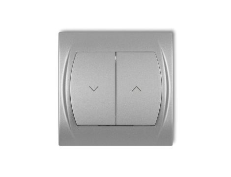 LOGO Łącznik żaluzjowy srebrny metalik 7LWP-8