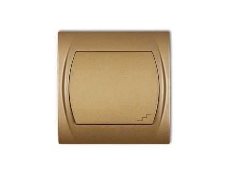 LOGO Łącznik schodowy złoty metalik 8LWP-3