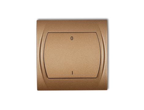 LOGO Łącznik dwubiegunowy złoty metalik 8LWP-9