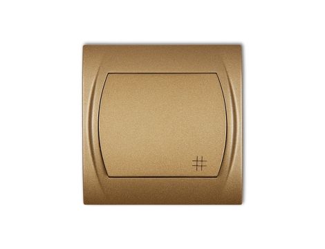 LOGO Łącznik krzyżowy podświetlany złoty metalik 8LWP-6L