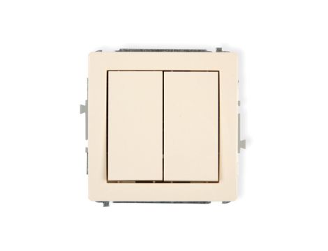 DECO Przycisk świecznikowy beżowy 1DWP-44.1