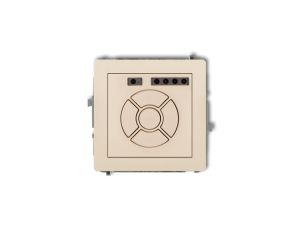 DECO Sterownik roletowy elektroniczny (sterowanie lokalne) beżowy 1DSR-1