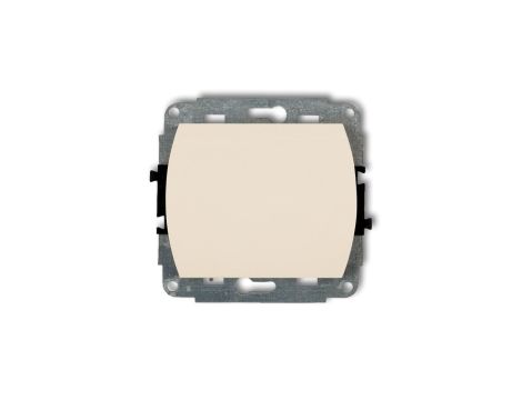 TREND Przycisk jednobiegunowy beżowy 1WP-4.1