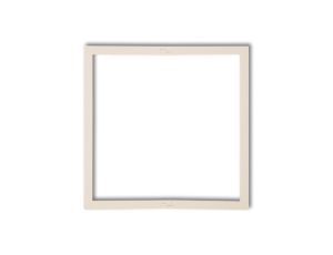 Ramka wypełniająca pojedyncza serii DECO beżowy 1DRW-1