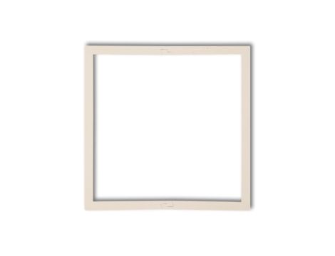 Ramka wypełniająca pojedyncza serii DECO beżowy 1DRW-1
