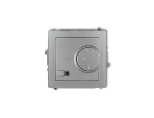 DECO Regulator temperatury elektroniczny z czujnikiem powietrznym srebrny metalik 7DRT-2