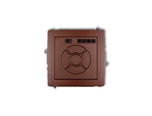 DECO Sterownik roletowy elektroniczny (sterowanie lokalne i pilotem) brązowy metalik 9DSR-2