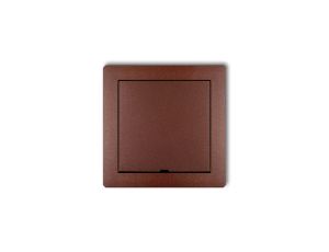 Ramka pośrednia z zaślepką brązowy metalik 9DRPZ