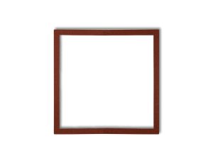 Ramka wypełniająca pojedyncza serii DECO brązowy metalik 9DRW-1