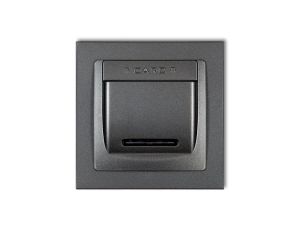 DECO Łącznik hotelowy grafitowy 11DSH-1