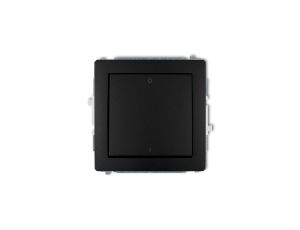 DECO Łącznik dwubiegunowy czarny mat 12DWP-9