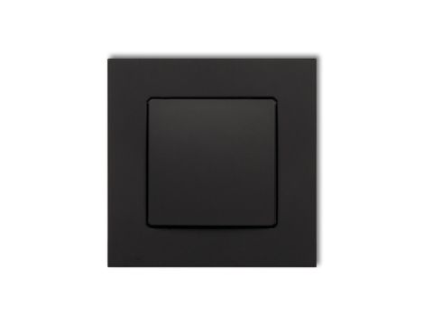 DECO Gniazdo ssące odkurzacza centralnego DECOvac czarny mat 12DGV-1