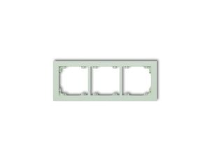 DECO Ramka potrójna DECO Pastel Matt miętowy 46DR-3