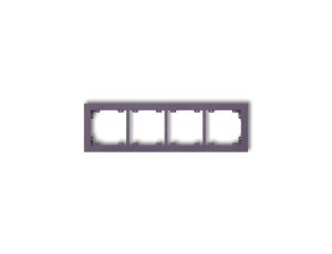 DECO Ramka poczwórna DECO Pastel Matt wrzosowy 50DR-4