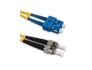 Qoltec Patchcord światłowodowy SC/UPC - ST/UPC Singlemode 9/125 G652D Duplex 5m