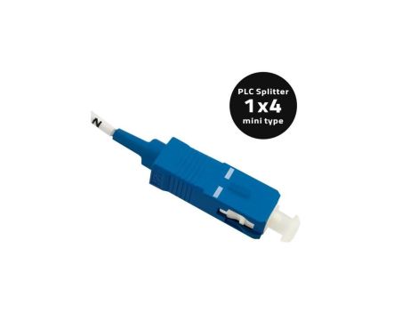 Qoltec Splitter 1x4 SC/PC - SC/PC G.657A Singlemode 0.9 mm