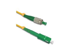 Qoltec Patchcord światłowodowy FC/APC - SC/APC Singlemode 9/125 G652D Simplex 15m