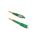 Qoltec Patchcord światłowodowy FC/APC - SC/APC Singlemode 9/125 G652D Simplex 15m