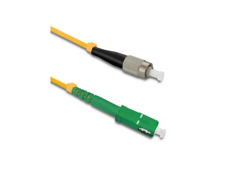 Qoltec Patchcord światłowodowy FC/UPC - SC/APC Singlemode 9/125 G652D Simplex 15m