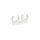 BIS Push-fit Klips podwójny do rur M6 20-22mm 0853222 /50szt./