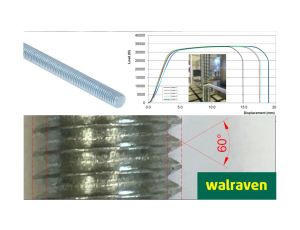 BIS Pręt gwintowany M8 1m DIN976-1 Klasa 4.8 6303008