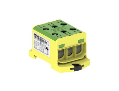 Złączka OTL50-3 kolor żółto-zielony 3xAl/Cu 1,5-50mm2 1000V AC / 1500V DC Zacisk uniwersalny MAA3050Y10