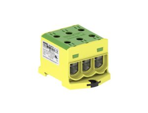 Złączka OTL95-3 kolor żółto-zielony 3xAl/Cu 6-95mm2 1000V AC / 1500V DC Zacisk uniwersalny MAA3095Y10