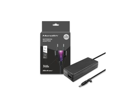 Qoltec Zasilacz do laptopa HP 65W 18.5V 3.5A 4.8*1.7 +kabel zasilający