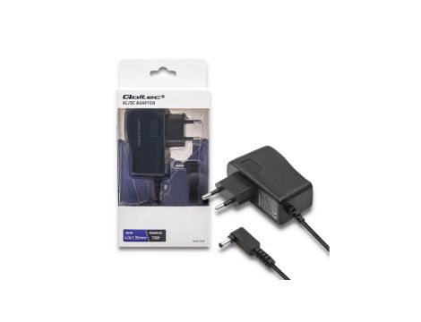 Qoltec Zasilacz wtyczkowy 10W 5V 2A 4.0*1.35