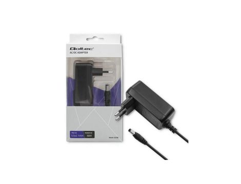 Qoltec Zasilacz wtyczkowy 30W 15V 2A 5.5*2.5
